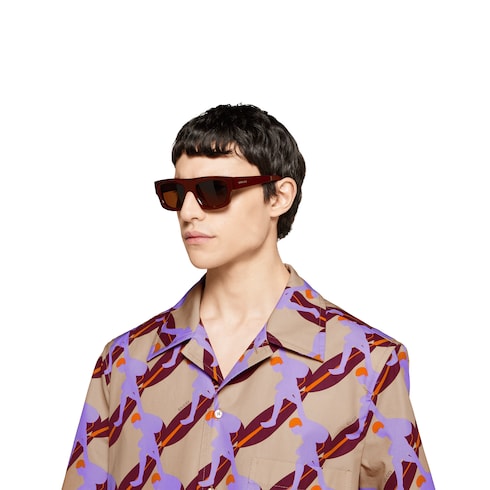Camisa de popelina algodón ligero con motivo