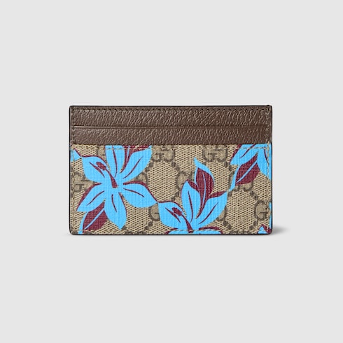 GG printed card case wallet Detail 3