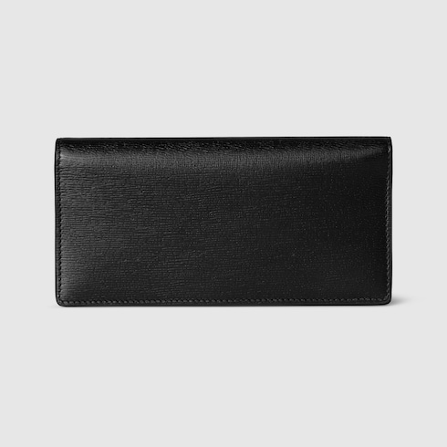 Continental wallet with Gucci script Detail 4