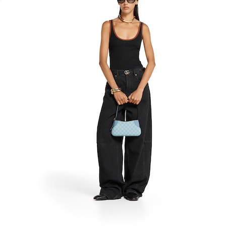 GG Emblem small shoulder bag