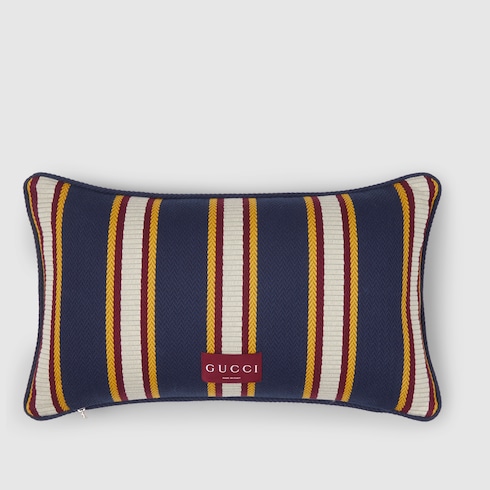 Rectangular cotton jacquard cushion Detail 2