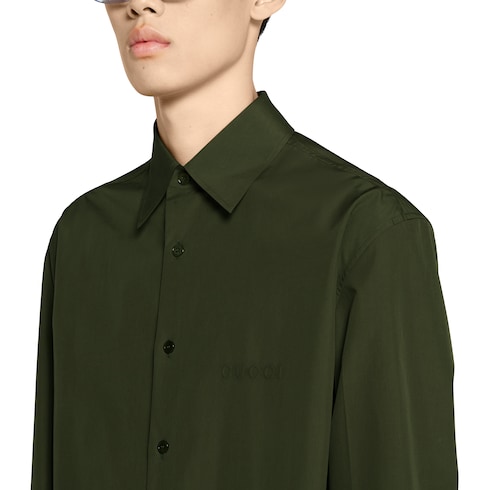 Camicia in popeline di cotone