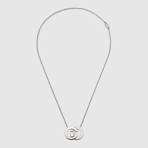 Gucci Interlocking pendant necklace Detail 3