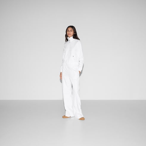 Veste zippée en jacquard GG