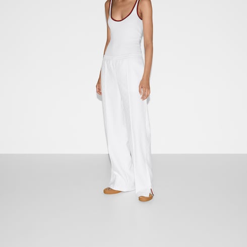 GG jacquard pants