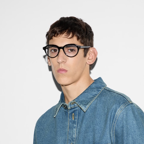 Round optical frame