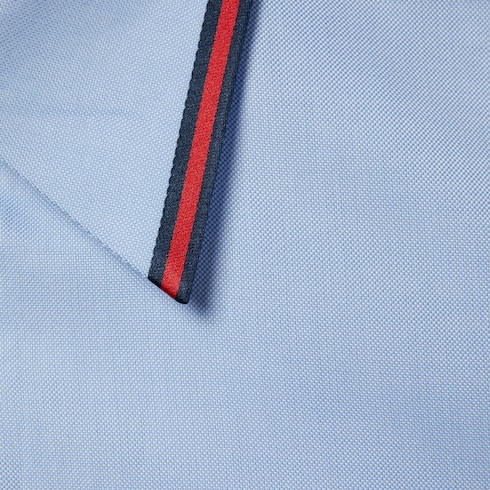 Camicia in cotone Oxford con Web