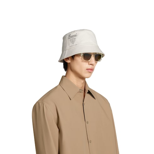 Sombrero pescador lona de algodón estampada