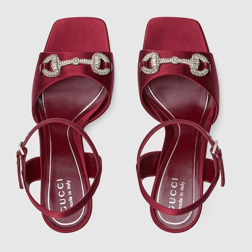 Sandalo donna con Morsetto con cristalli