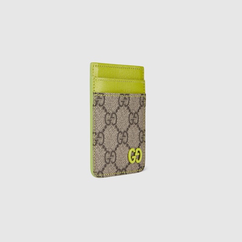 Porte-cartes magnétique bicolore