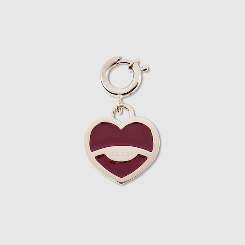 Heart-shaped charm