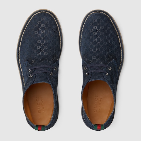 Stivaletto uomo con dettaglio Web