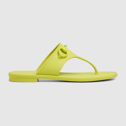 Women's thong sandal with Horsebit