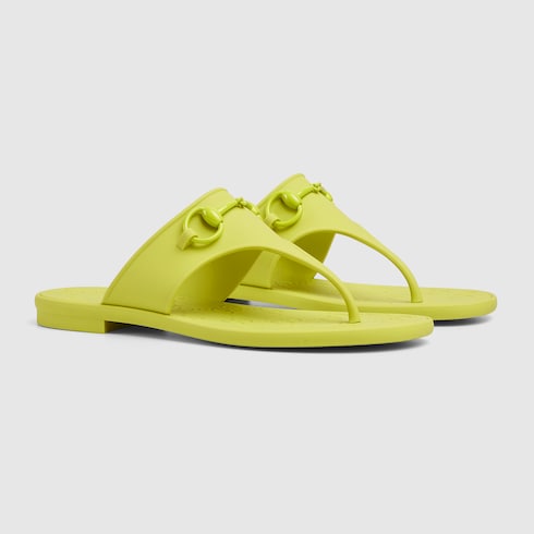 Women's thong sandal with Horsebit