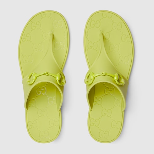 Women's thong sandal with Horsebit