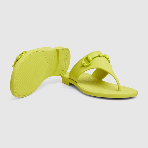 Women's thong sandal with Horsebit