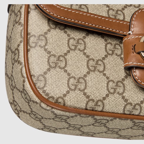 Borsa a mano Gucci Horsebit 1955 Soft misura piccola