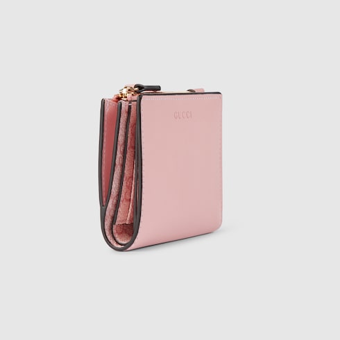 GG Emblem medium zip wallet