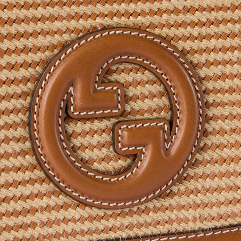 Gucci Blondie woven medium top handle bag Detail 5