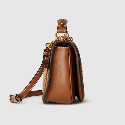 Gucci Blondie woven medium top handle bag Detail 7