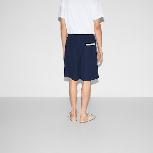 Shorts in popeline di cotone