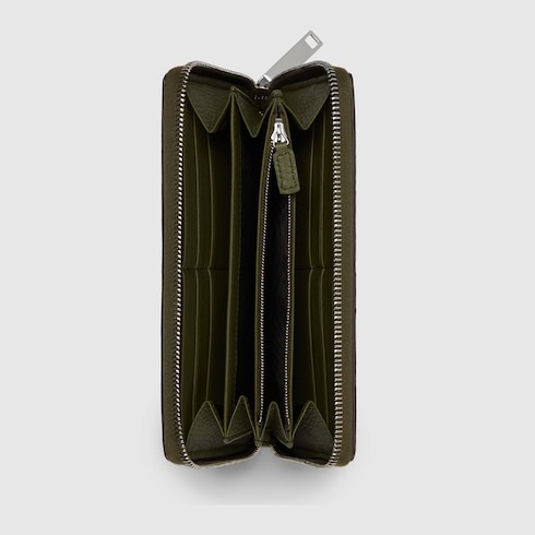 Zip around wallet with logo