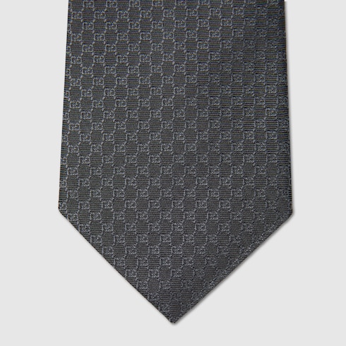 GG silk jacquard tie