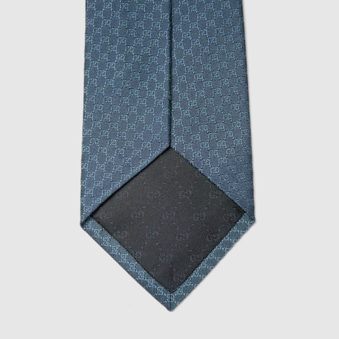Cravatta in seta jacquard GG