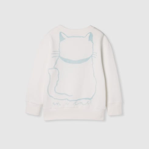 Felpa bambino in cotone con stampa