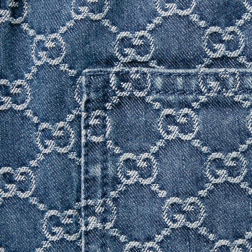 Short pour enfant en denim GG