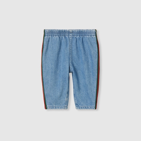 Baby denim pants with Web