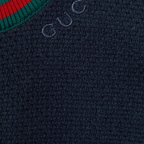 Baby cotton one-piece with embroidery