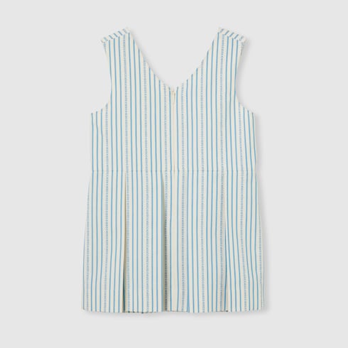 Children's striped cotton dress