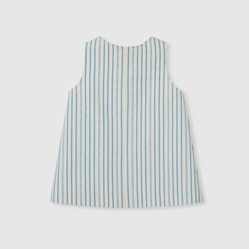 Baby striped cotton dress