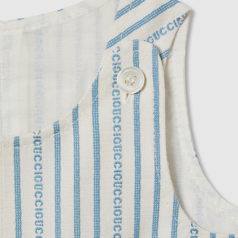 Baby striped cotton dress