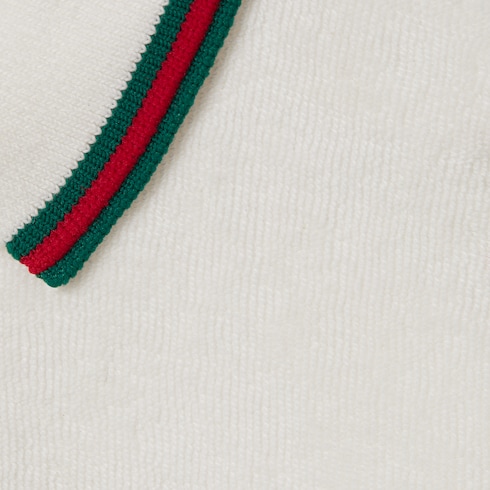 Polo pour bébé en coton avec bande Web