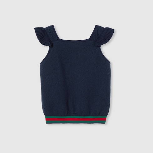 Children's cotton top with embroidery