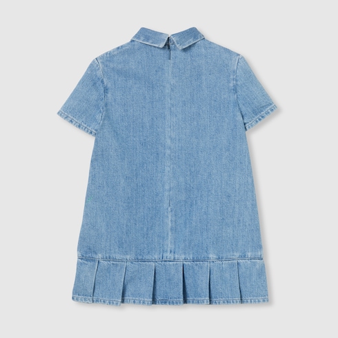 Children's denim dress with Web