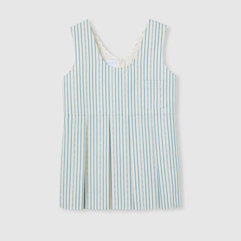 Children's striped cotton dress