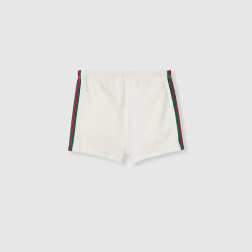 Shorts neonato in spugna