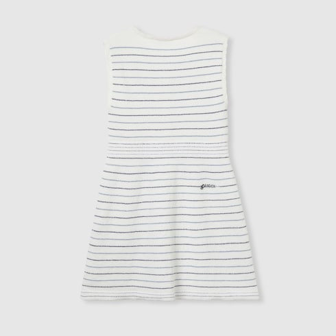 Children's striped cotton dress