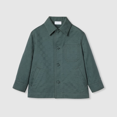 Children's GG cotton jacket