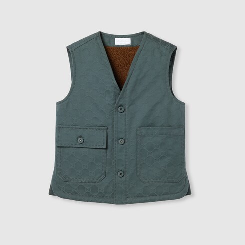 Children's GG cotton vest