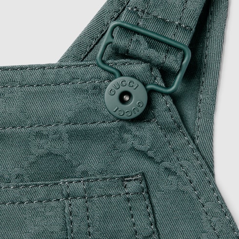Salopette pour enfant en gabardine de coton GG