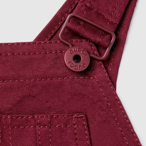 Children's GG gabardine overall