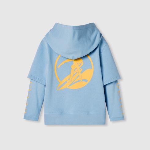 Children's printed cotton sweatshirt