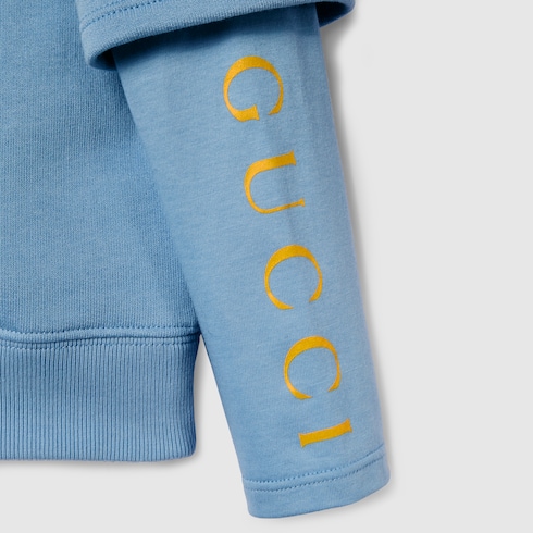 Children's printed cotton sweatshirt