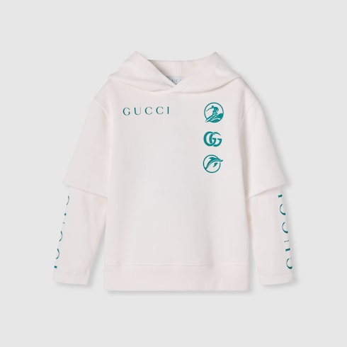 Children's printed cotton sweatshirt