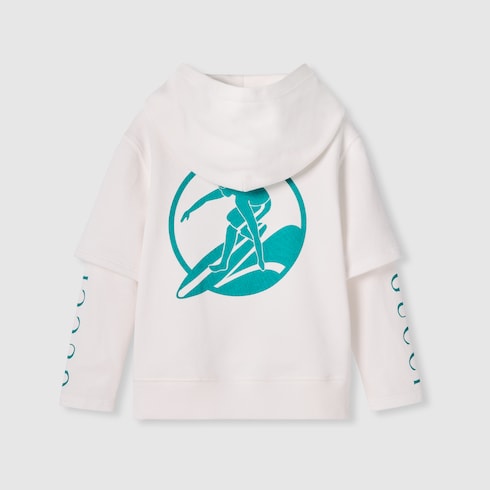 Felpa bambino in cotone stampato