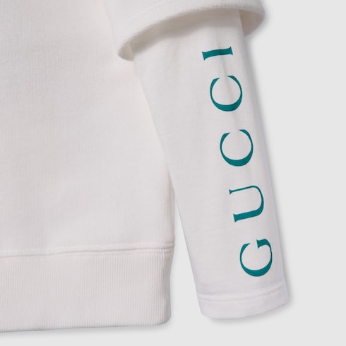 Children's printed cotton sweatshirt Detail 4